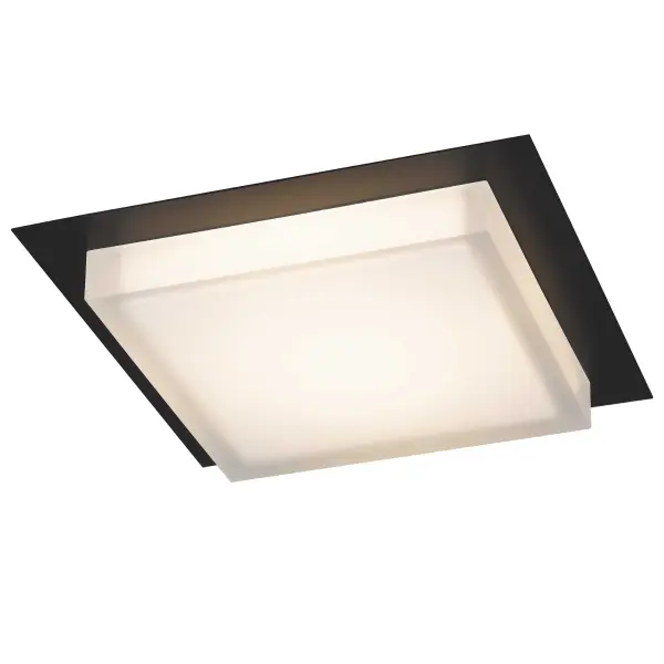 Foursquare 14" LED Flush Mount - Image 1