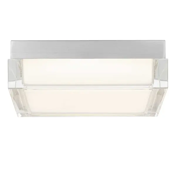 Box LED Flush Mount in Sand Black - Image 4