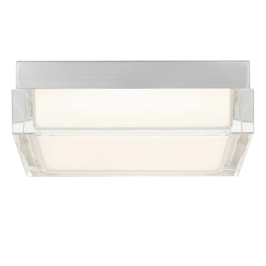 Box LED Flush Mount in Sand Black - Image 4