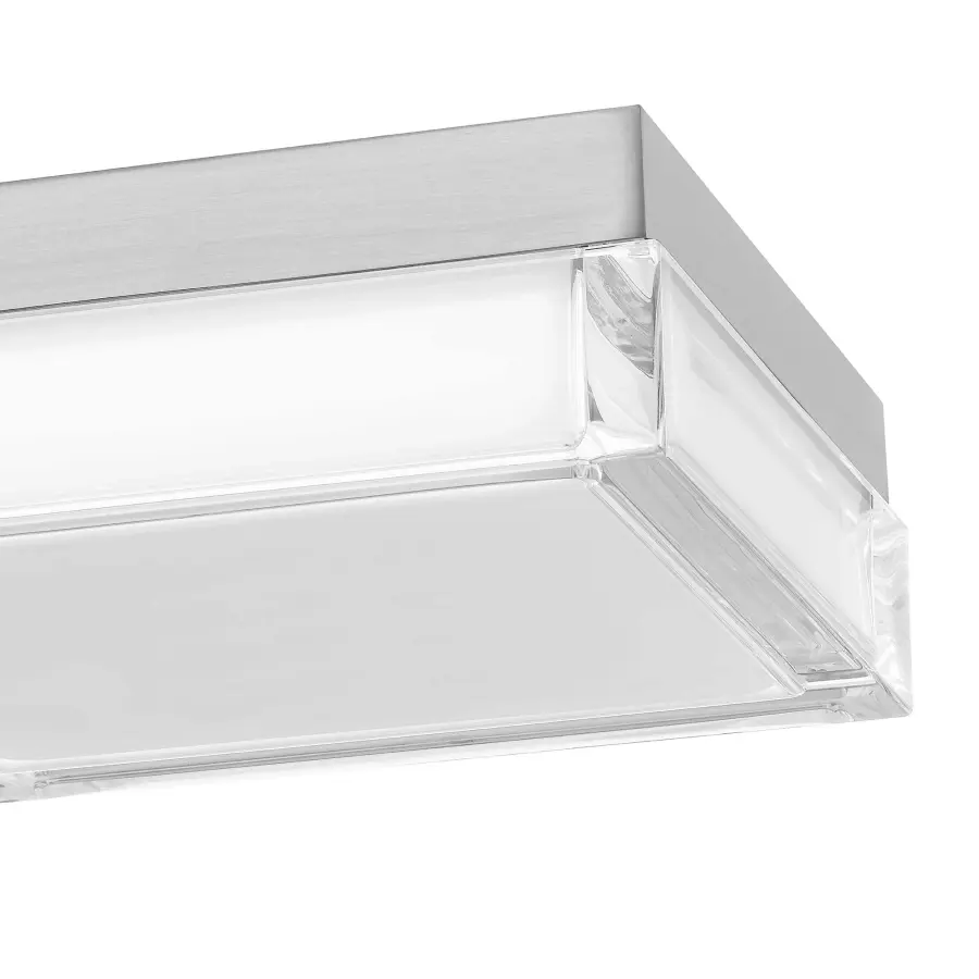 Box LED Flush Mount in Sand Black - Image 5