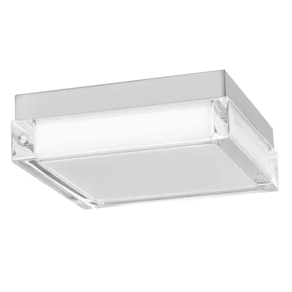 Box LED Flush Mount in Sand Black - Image 6