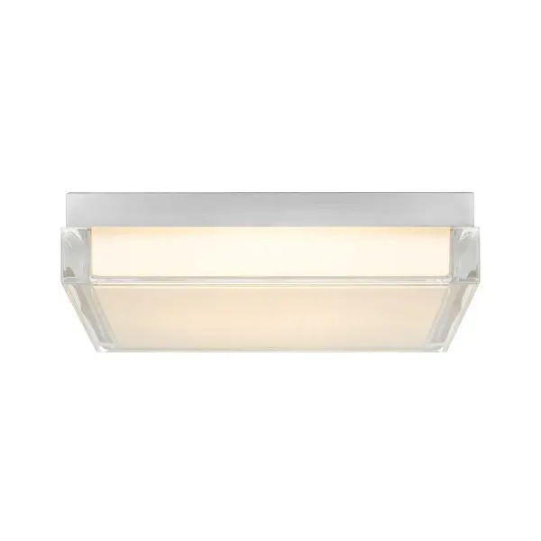 Box LED Flush Mount in Sand Black - Image 8