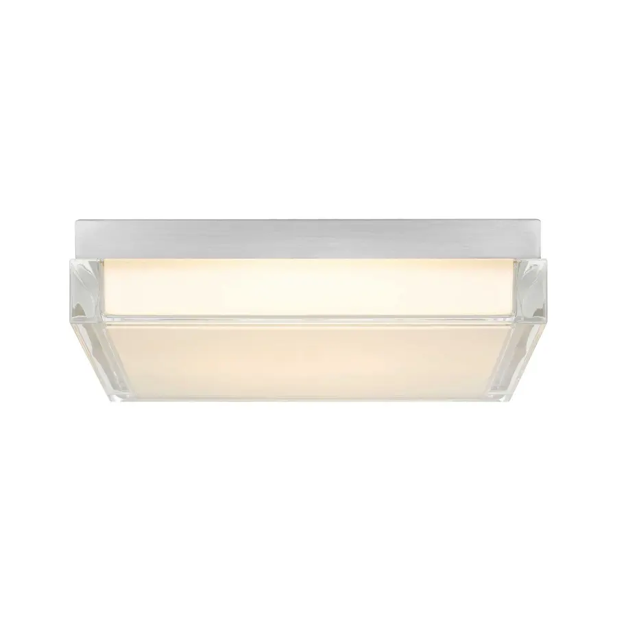 Box LED Flush Mount in Sand Black - Image 8