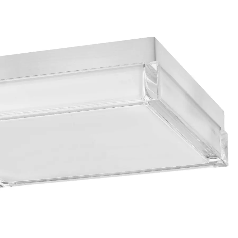Box LED Flush Mount in Sand Black - Image 9