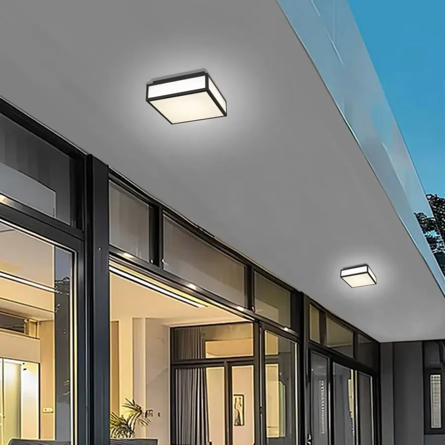 Panel Square 10" LED Flush Mount - Image 2