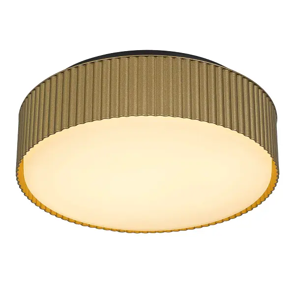 Channel 9" LED Flush Mount in Sand Black - Image 8