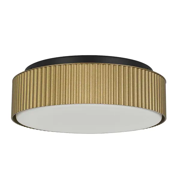 Channel 9" LED Flush Mount in Sand Black - Image 10