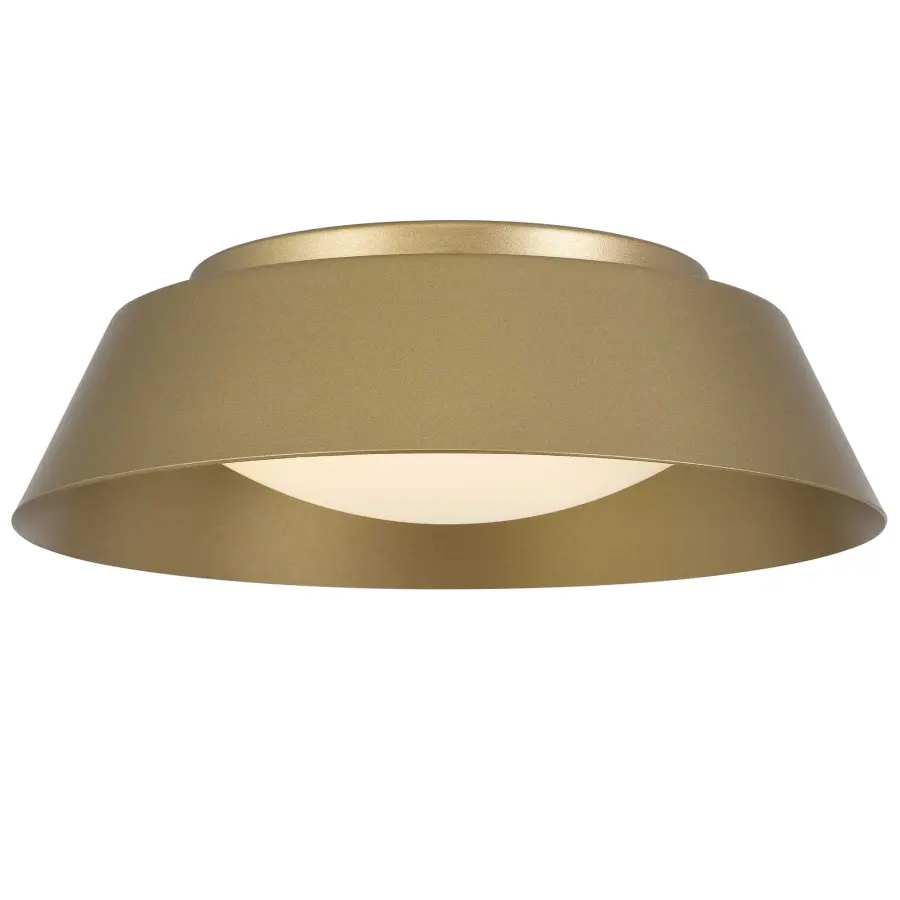 Pez 11" Flush Mount in Sand Black - Image 1