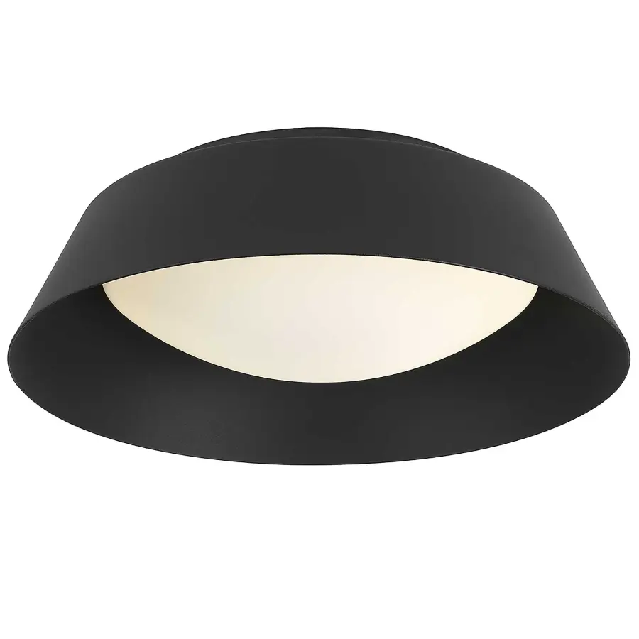 Pez 11" Flush Mount in Sand Black - Image 18