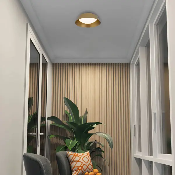 Pez 11" Flush Mount in Sand Black - Image 4