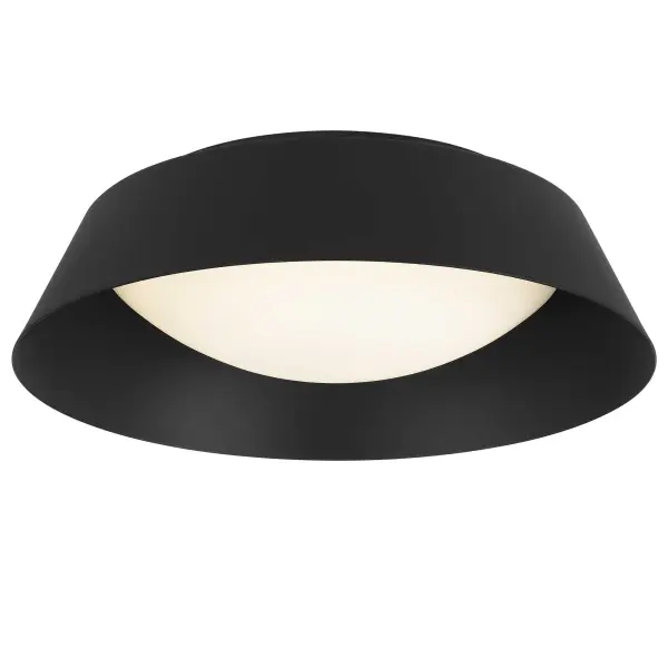 Pez 15" Flush Mount in Sand Black - Image 6