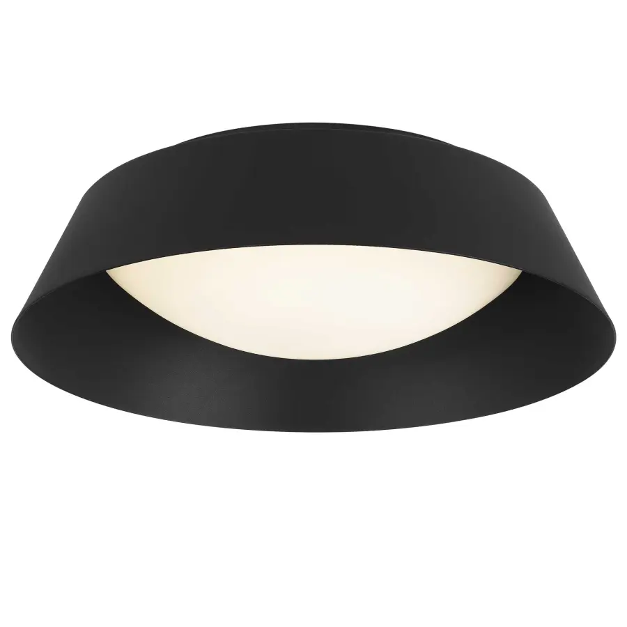 Pez 15" Flush Mount in Sand Black - Image 6