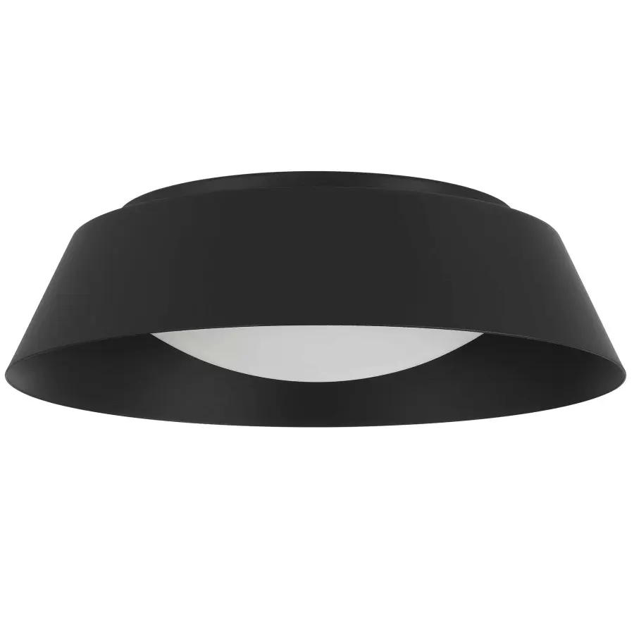 Pez 15" Flush Mount in Sand Black - Image 8