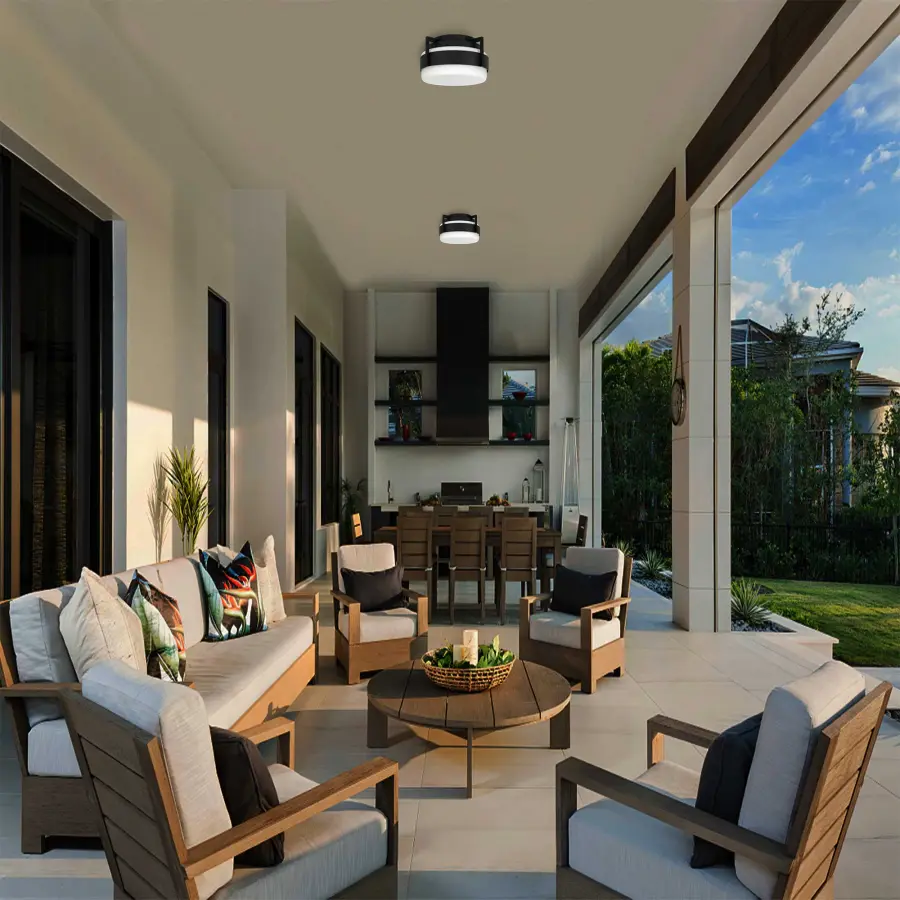 Ted 12" LED Flush Mount - Image 3