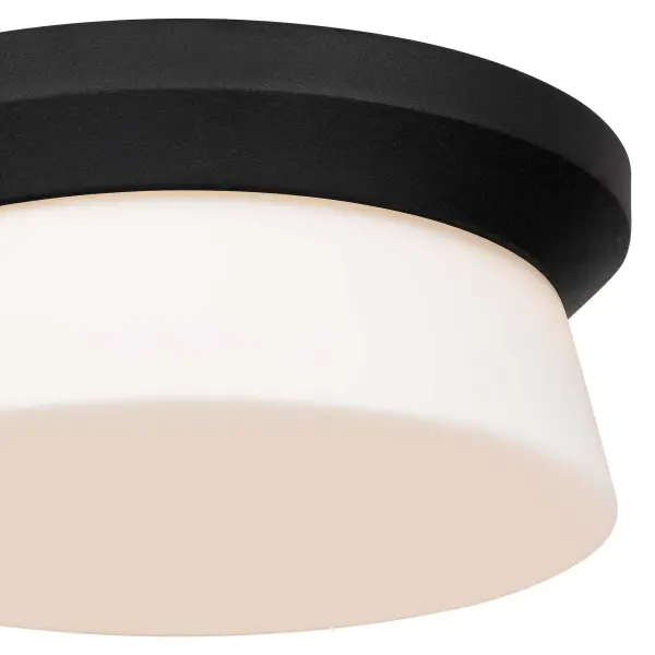 Skirt 11" Flush Mount in Sand Black - Image 3