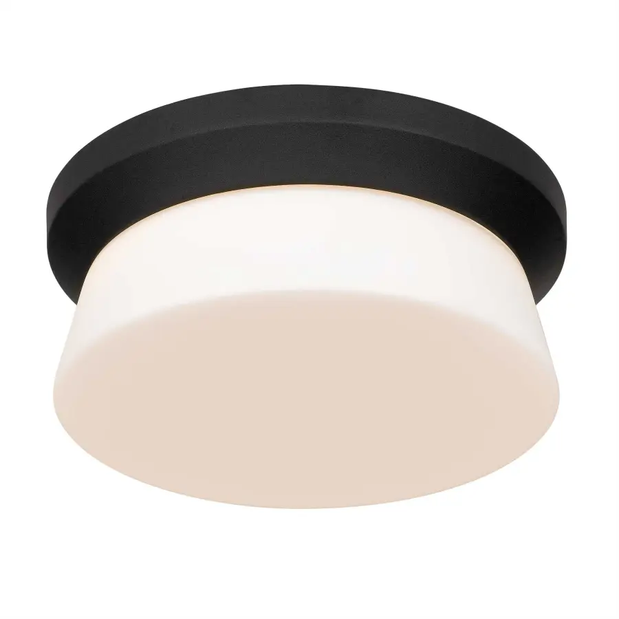 Skirt 11" Flush Mount in Sand Black - Image 6