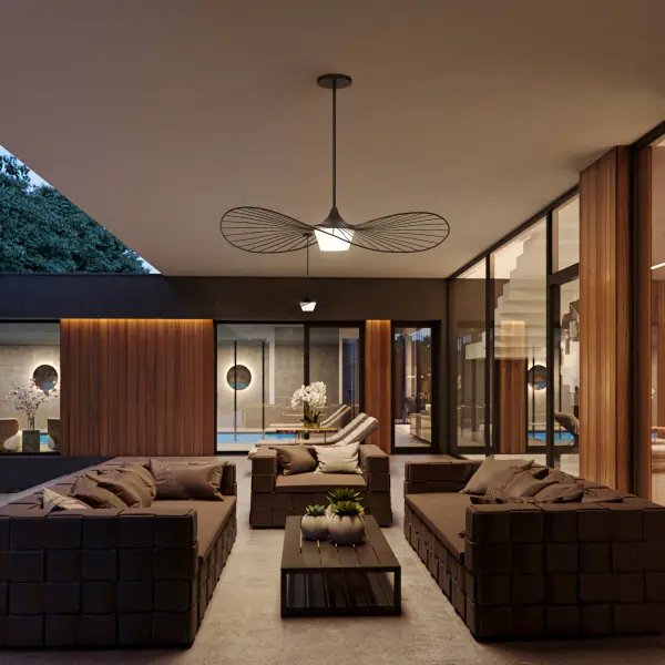 New Wave 44" LED Pendant - Image 2