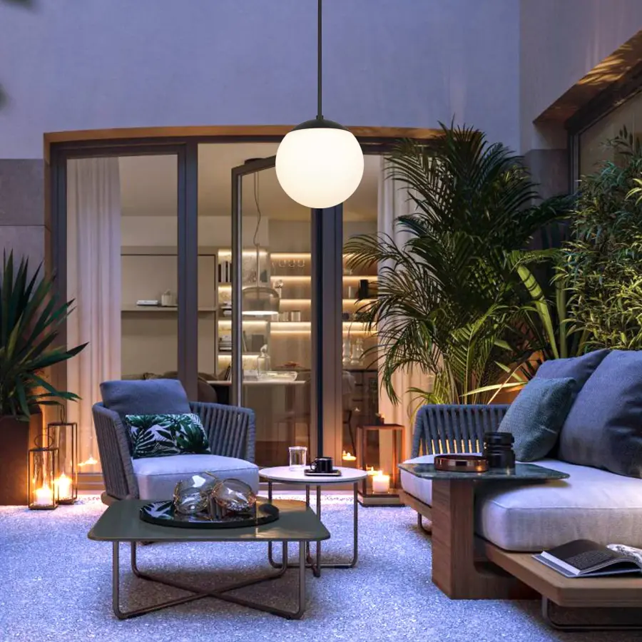 Rondure 10" LED Pendant - Image 2