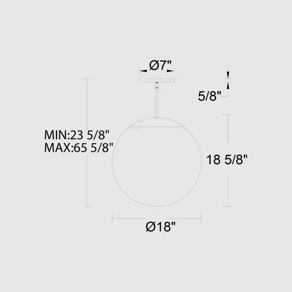 Rondure 18" LED Pendant - Image 8