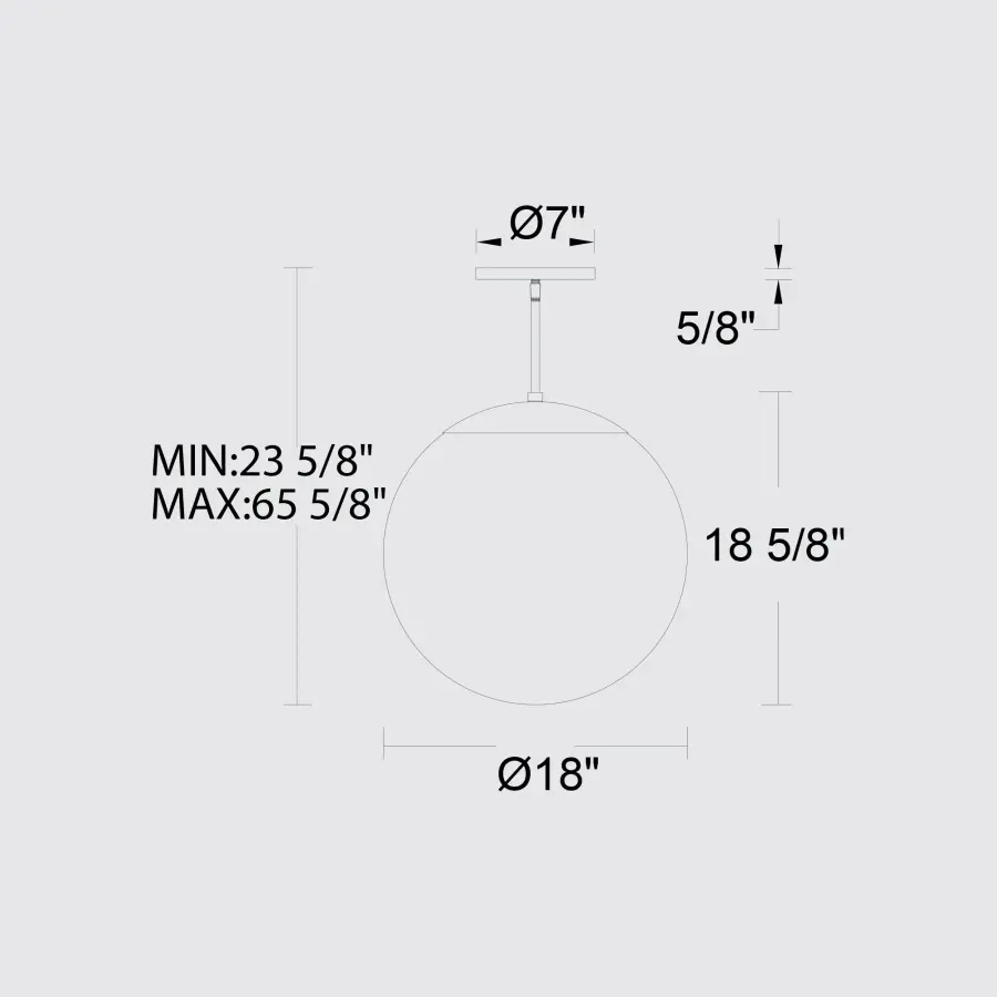 Rondure 18" LED Pendant - Image 8