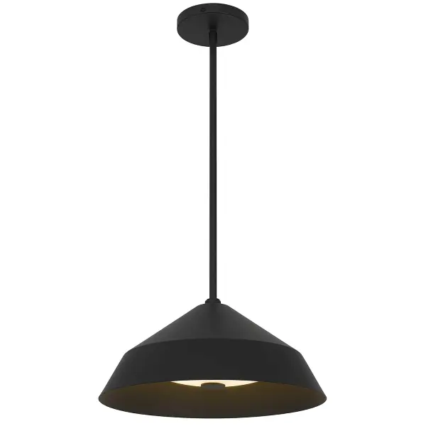 The Nin 14" LED Pendant combines refined aluminum construction with 5-CCT adjustable lighting technology, making it ideal for both residential and commercial applications. Its timeless design and weather-resistant build offer exceptional versatility.