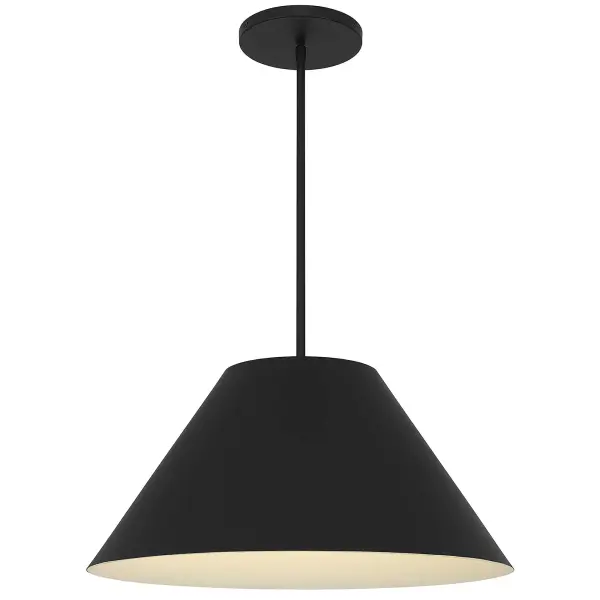 The Jaz LED Pendant combines sleek contemporary design with practical functionality. Its wet-location rating makes it suitable for both indoor and outdoor use, while 5-CCT customizable lighting and dimming capabilities allow perfect ambiance control.