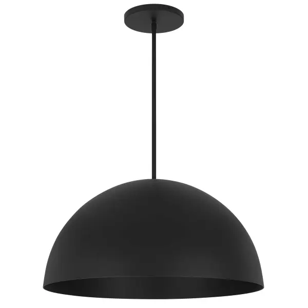 Half Round 23-5/8" LED Pendant - Image 2
