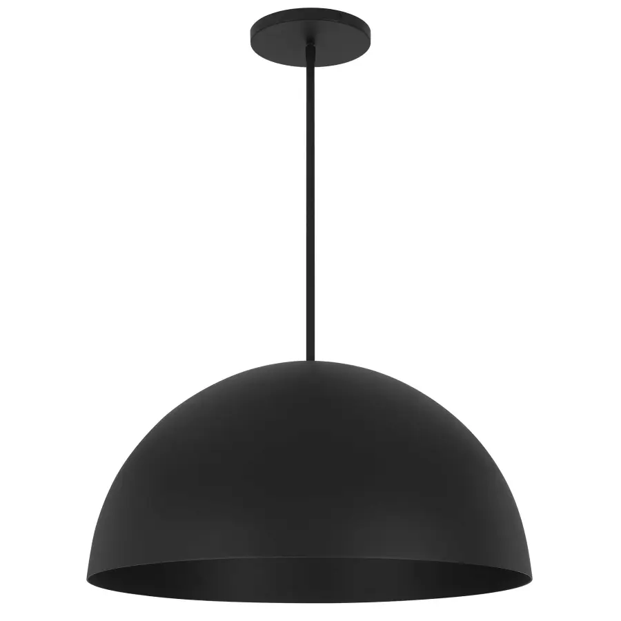 Half Round 23-5/8" LED Pendant - Image 2