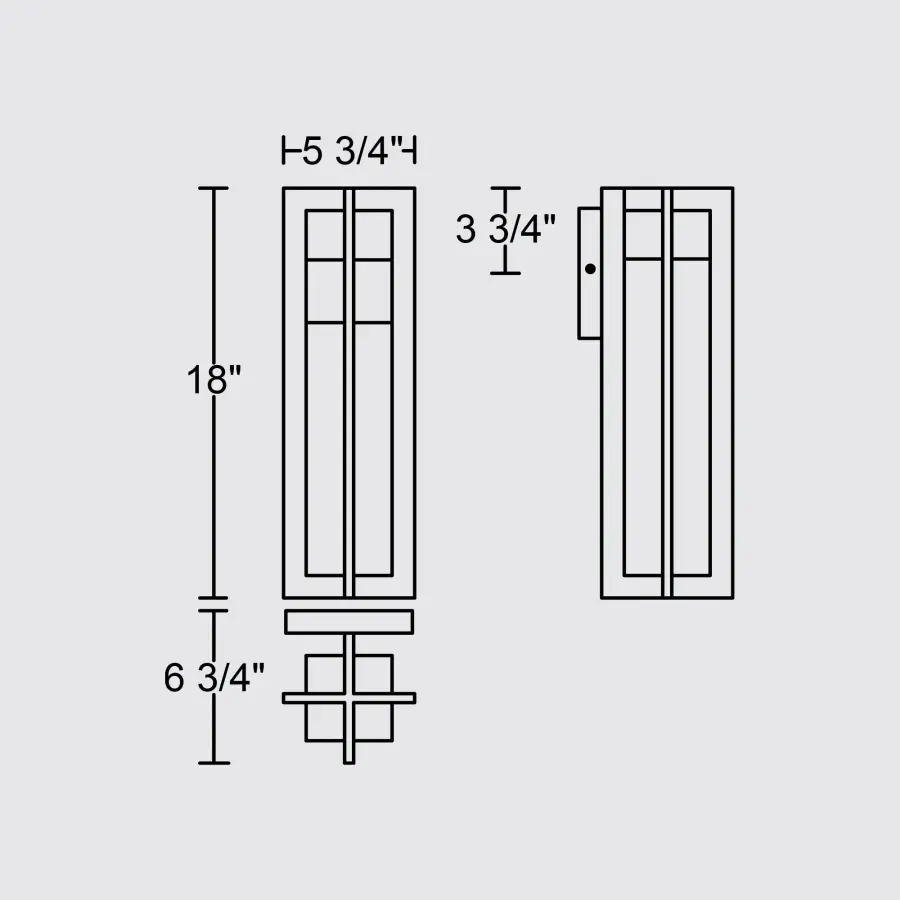 Sleek Architectural LED Sconce with Customizable Lighting - Image 7