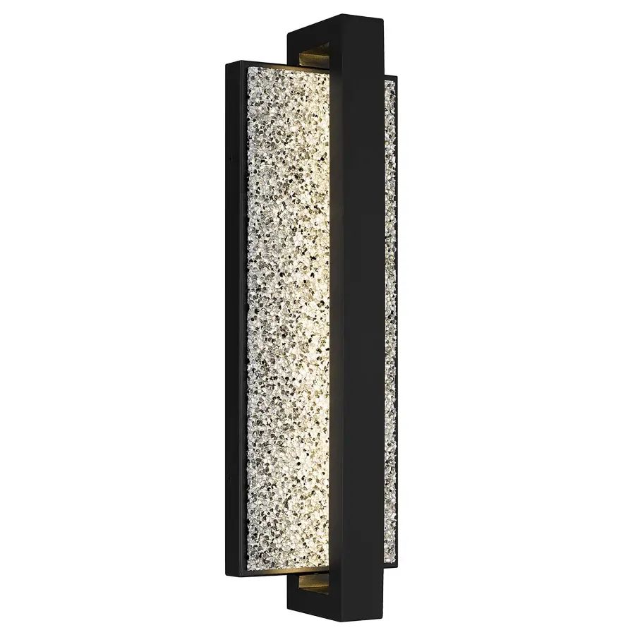 Seafoam 19" Outdoor LED Wall Sconce - Image 1