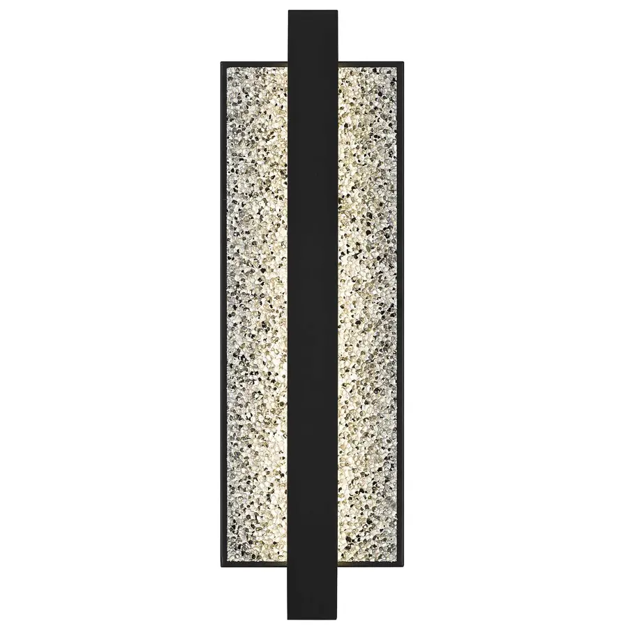 Seafoam 19" Outdoor LED Wall Sconce - Image 8