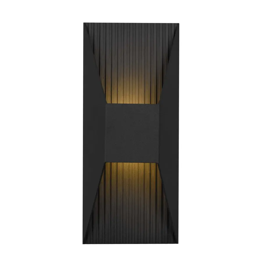 Ribbed 12" Outdoor Wall Sconce - Image 3