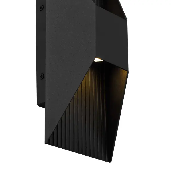Ribbed 12" Outdoor Wall Sconce - Image 4