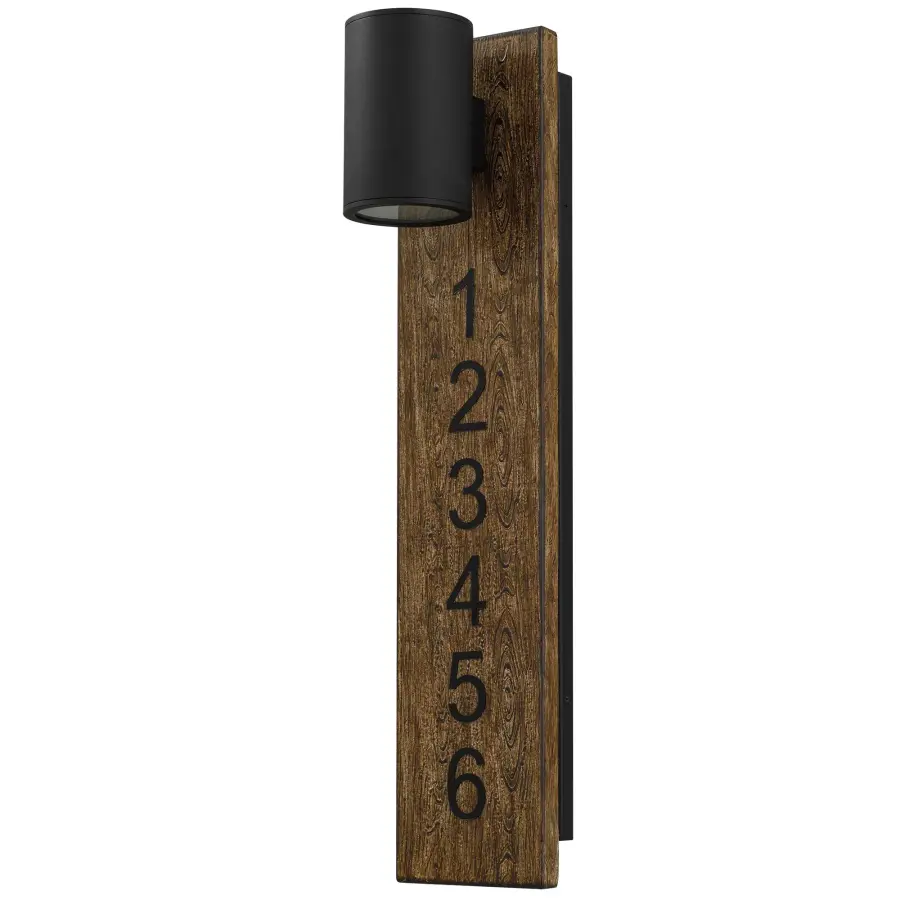 Woodone Outdoor LED Wall Sconce with Address Numbers - Image 8