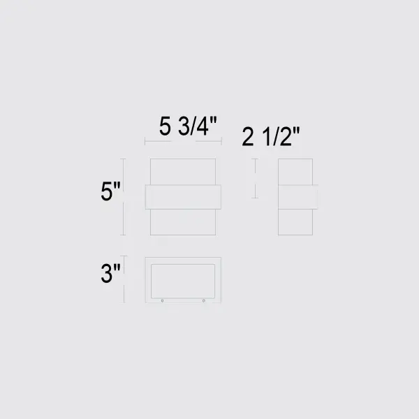 Summit LED Outdoor Wall Sconce - Image 7