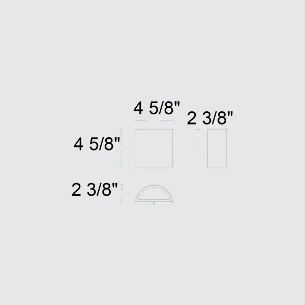 Veil LED Outdoor Wall Sconce - Image 19