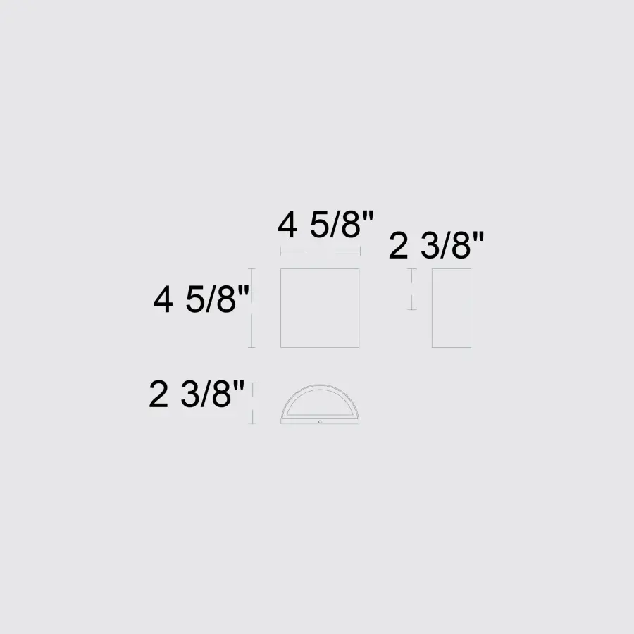 Veil LED Outdoor Wall Sconce - Image 19