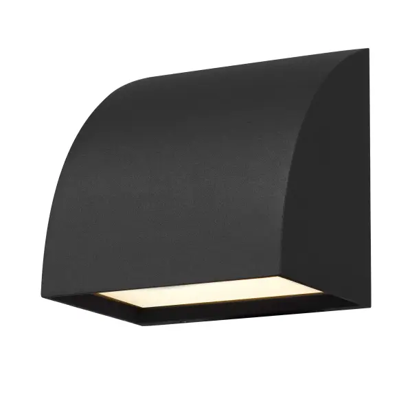The Slope Wall Sconce delivers minimalist design with practical functionality. Durable aluminum construction and wet location rating ensure lasting outdoor performance, while 3-CCT dimmable control offers lighting flexibility.