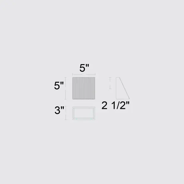 Slant Outdoor LED Wall Sconce - Image 7