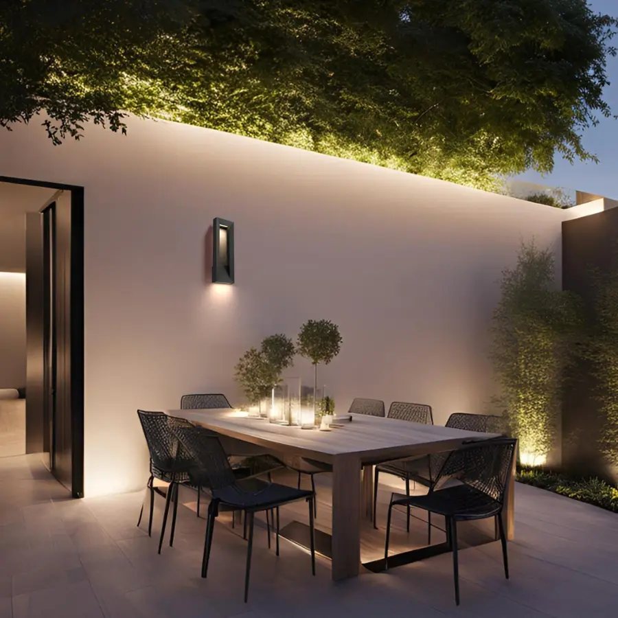 Paletto 22" Outdoor LED Wall Sconce - Image 2