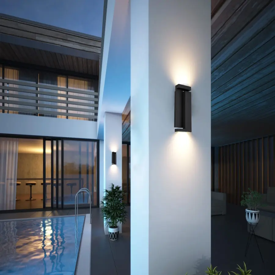 Dance 18" Outdoor LED Wall Sconce - Image 2