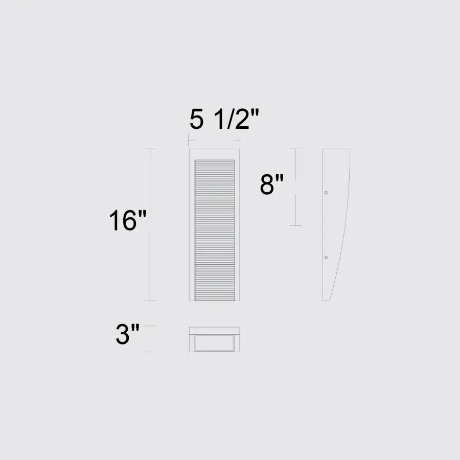 Elegant ADA-Compliant LED Sconce with Customizable Lighting - Image 7