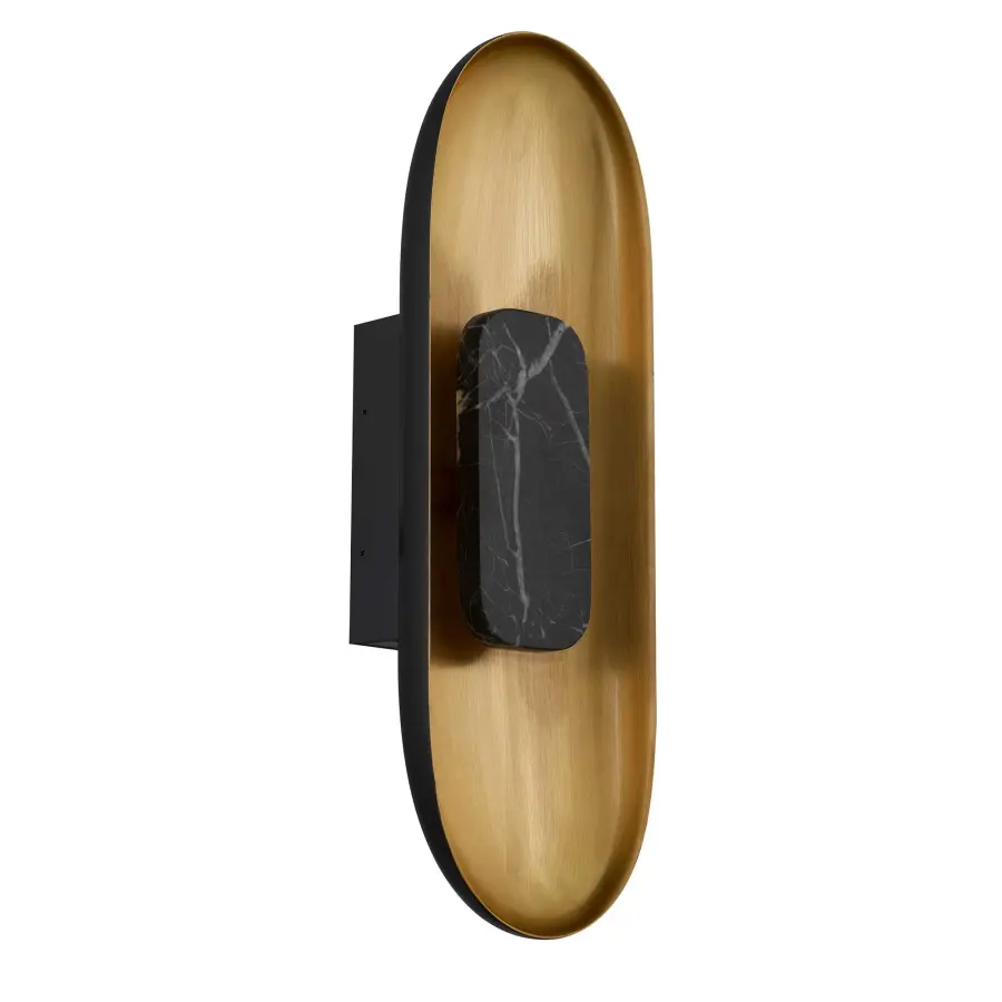 Elegant Marble & Metal Sconce with ADA Compliance - Image 14