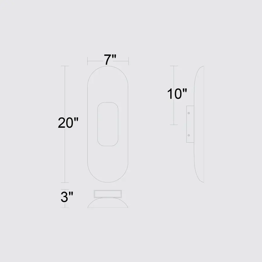 Elegant Marble & Metal Sconce with ADA Compliance - Image 18