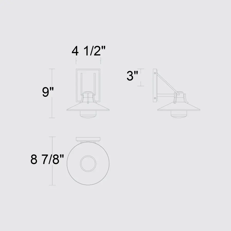 Artisan-Crafted Outdoor Sconce with Customizable LED Lighting - Image 7