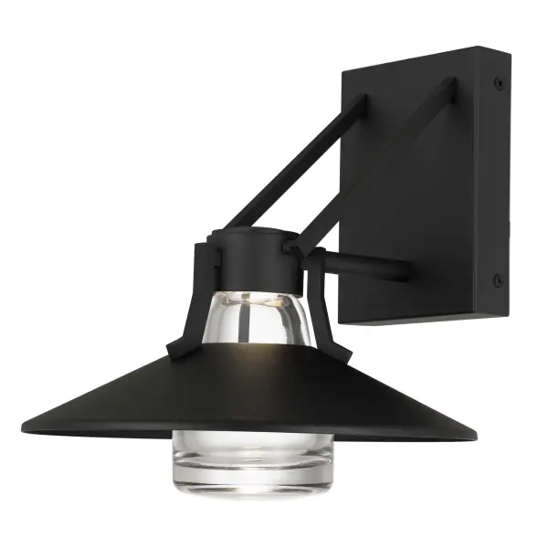 The Radiant outdoor wall sconce combines thick-walled artisan glass with modern LED technology. Wet location rated with 3-CCT dimmable control for customizable light color, it delivers both exceptional craftsmanship and functional versatility.