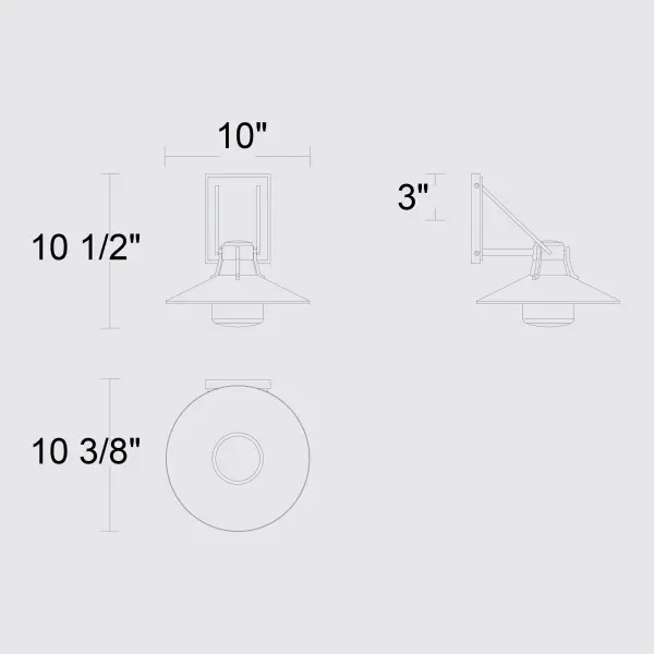 Artisan-Crafted Outdoor Sconce with Customizable LED Lighting - Image 6