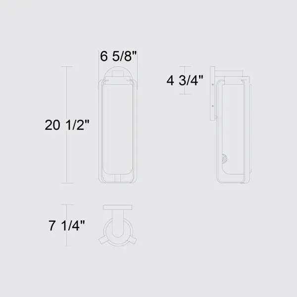 Elegant Outdoor Lighting with Customizable Color Temperature - Image 7