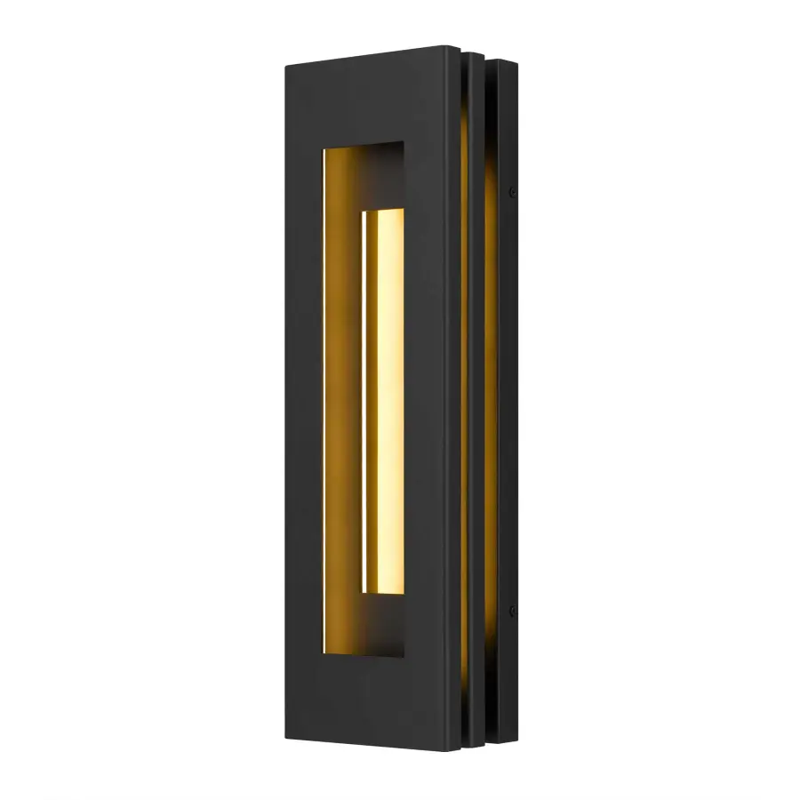 Sophisticated Layered Design with Warm Brass Accent - Image 1