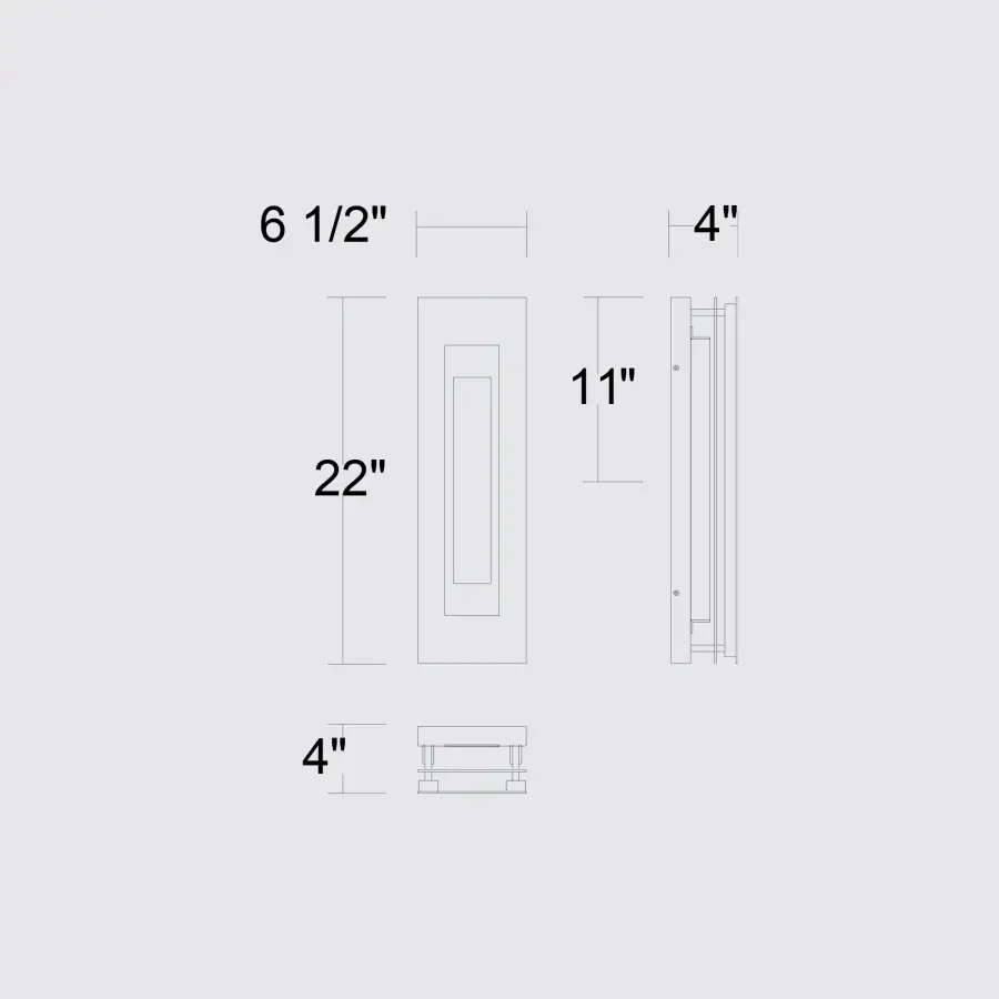 Sophisticated Layered Design with Warm Brass Accent - Image 8